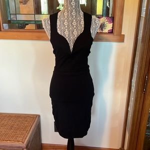 Charlotte Russe Midi Dress with side cutouts - Size M